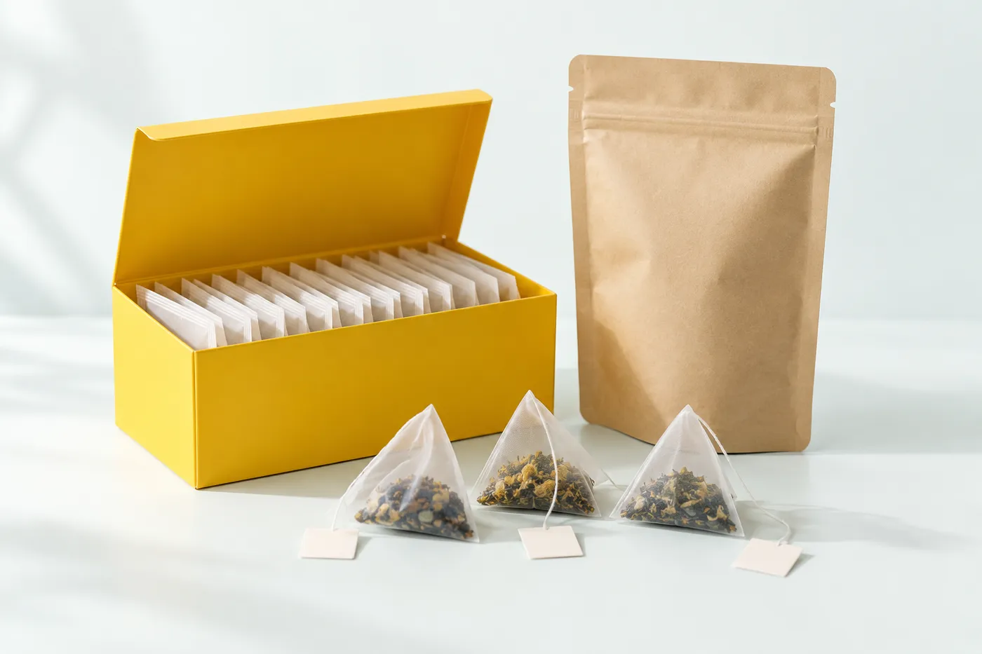 客製化茶包包裝示意圖